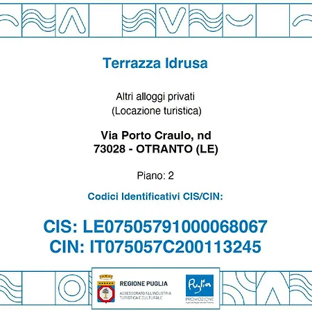 Апартаменты Terrazza Idrusa